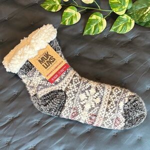 🆕Muk Luks | Women's Cozy Cabin Socks L/XL